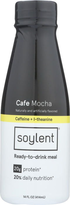 SOYLENT: Cafe Mocha Meal Replacement Shake, 14 fo