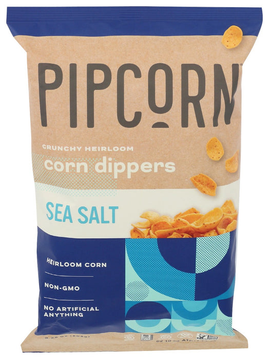 PIPCORN: Sea Salt Corn Dippers, 9.25 oz