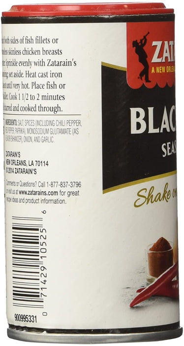 ZATARAINS: Blackened Seasoning, 3 oz